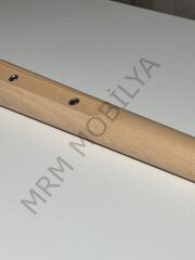 Sandalye Ayağı 43x4x3cm Konik Kanallı Gürgen
