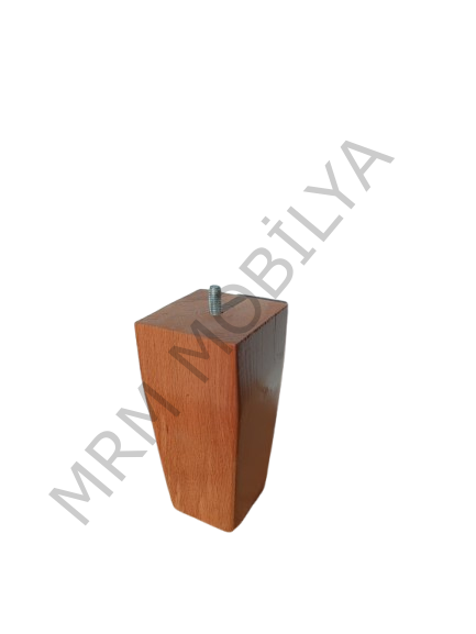 Ahşap Piramit Ayak 14 cm, Mobilya ayağı, Koltuk Ayağı, Kanepe Ayağı, Bohem Ayak,