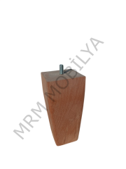 Ahşap Piramit Ayak 14 cm, Mobilya ayağı, Koltuk Ayağı, Kanepe Ayağı, Bohem Ayak,